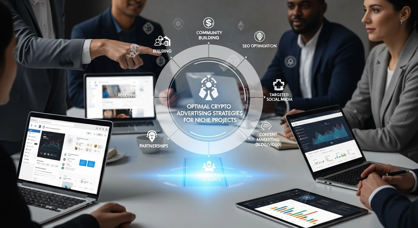 Optimal Crypto Advertising Strategies for Niche Projects