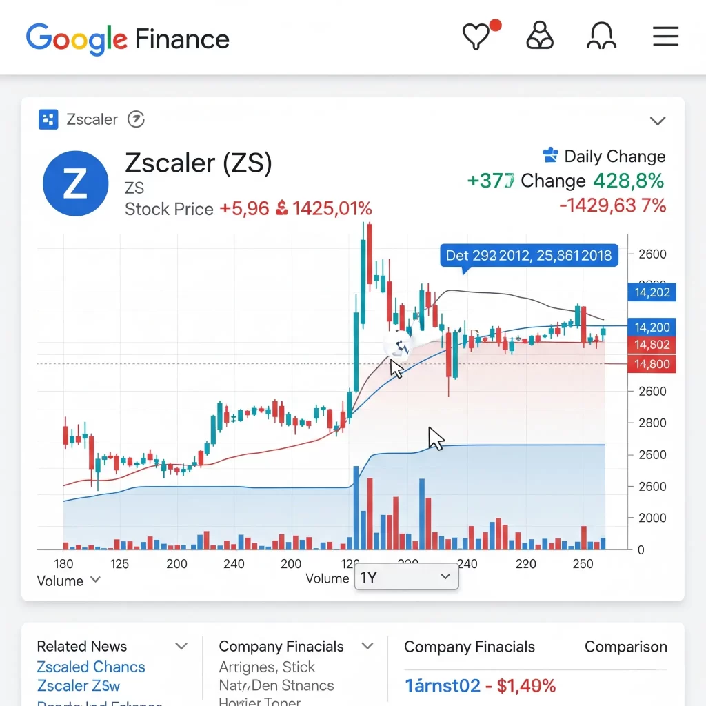 zscaler google finance